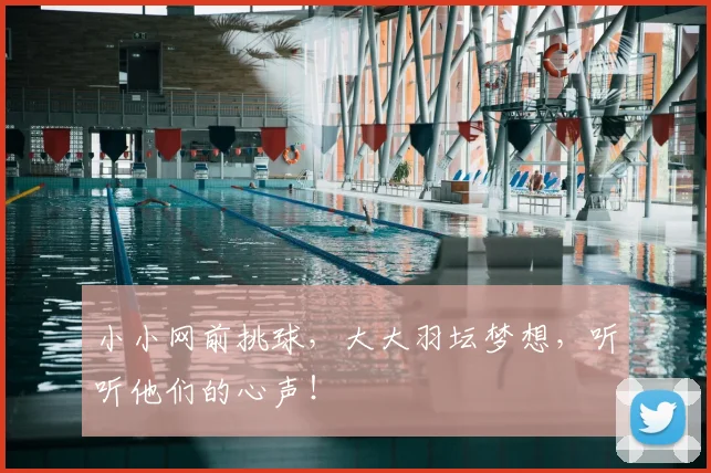 小小网前挑球，大大羽坛梦想，听听他们的心声！