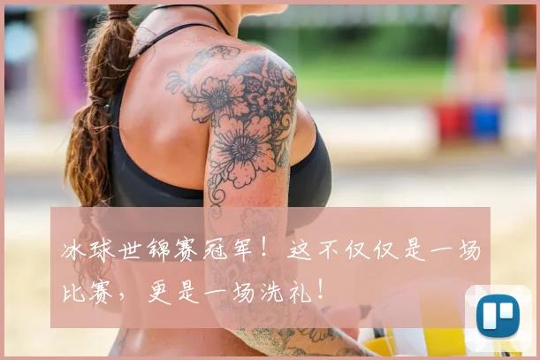 冰球世锦赛冠军!这不仅仅是一场比赛,更是一场洗礼!