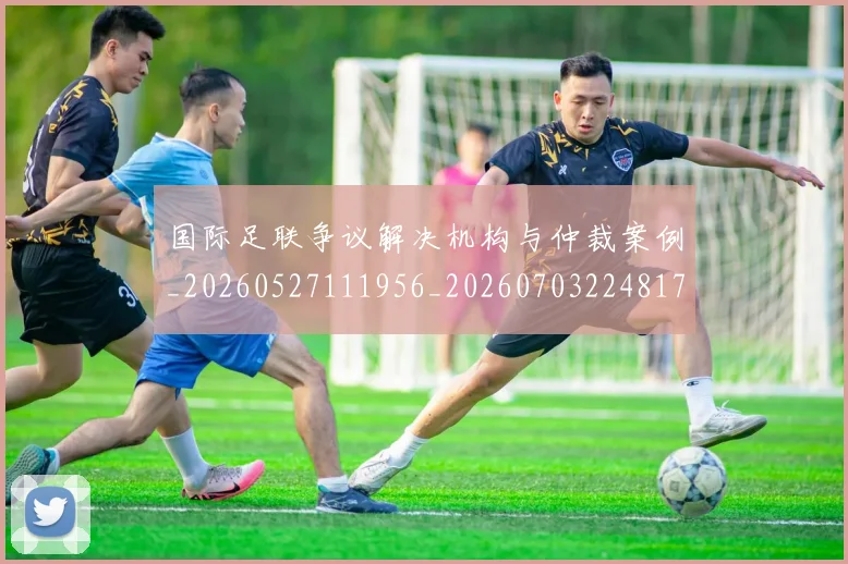 国际足联争议解决机构与仲裁案例_20260527111956_20260703224817_20260719170100